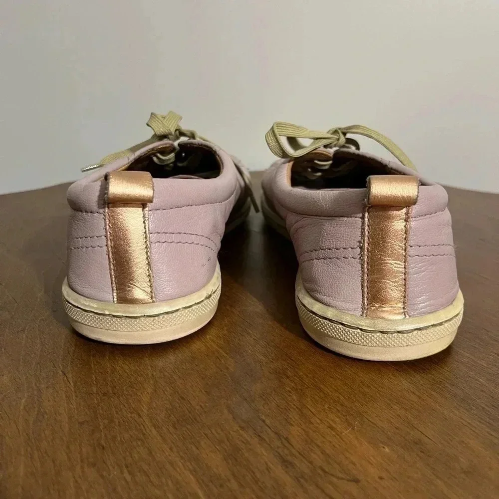 Tsonga Handmade Lilac Leather Sneakers‎ Size 40